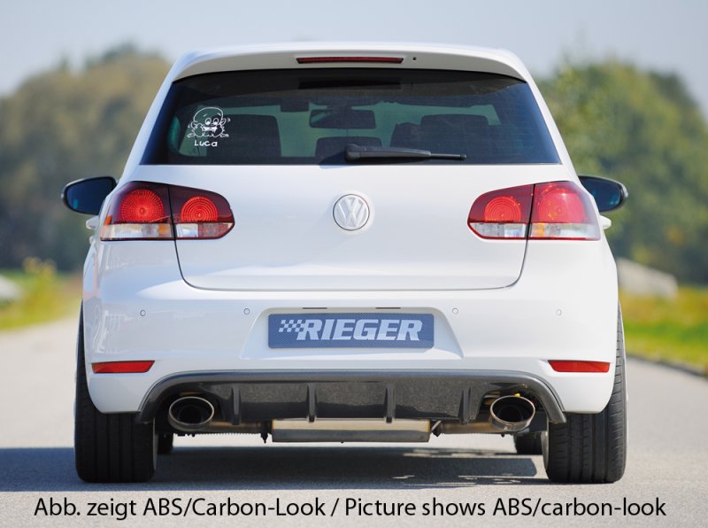Rieger Heckeinsatz VW Golf 6 GTD - 59522