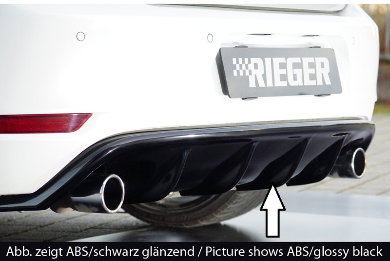 Rieger Heckeinsatz VW Golf 6 GTI - 59524