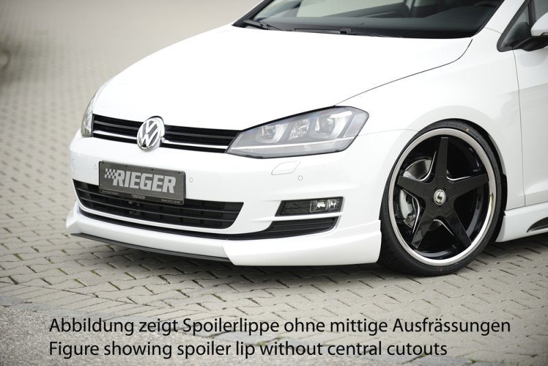 Rieger Spoilerlippe VW Golf 7 10.12-12.16 (bis Facelift) - 59551