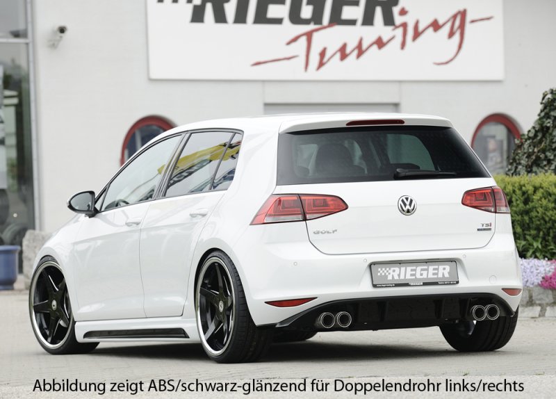 Rieger Heckeinsatz VW Golf 7 10.12- - 59559