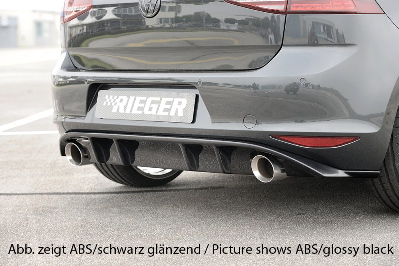 Rieger Heckeinsatz VW Golf 7 10.12-12.16 (bis Facelift) - 59563
