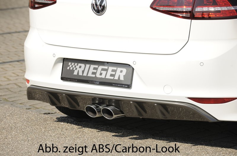 Rieger Heckeinsatz für R-Line Heckschürze VW Golf 7 10.12- - 59569