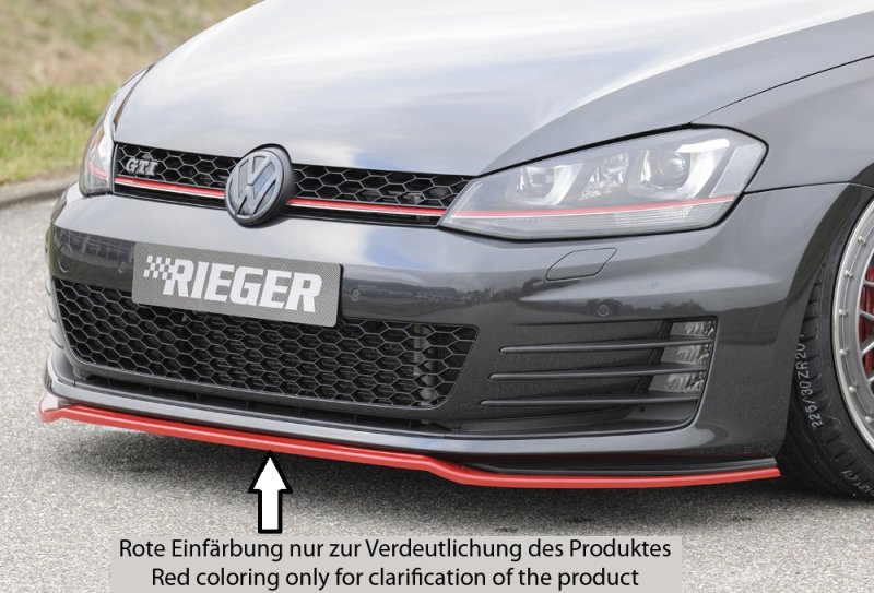 Rieger Spoilerschwert nur für GTI / GTD VW Golf 7 GTD 06.13-12.16 (bis Facelift) - 59570