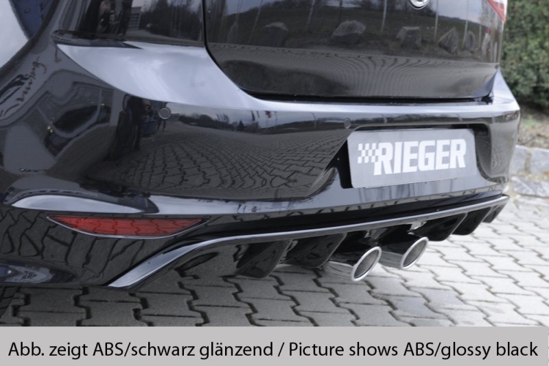 Rieger Heckeinsatz VW Golf 7 R-Line 10.12-12.16 (bis Facelift) - 59573