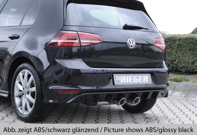 Rieger Heckeinsatz VW Golf 7 R-Line 10.12-12.16 (bis Facelift) - 59573