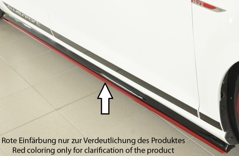 Rieger Seitenschwelleransatz VW Golf 7 GTI Clubsport 02.16- - 59576