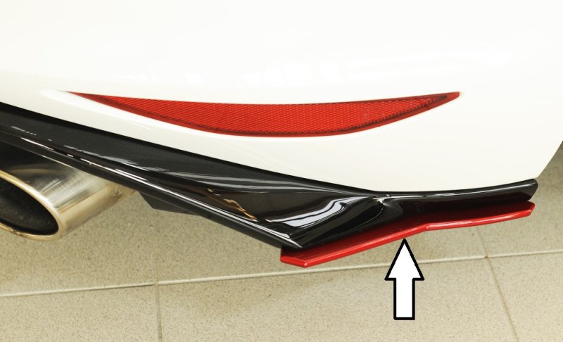 Rieger Heckschürzenansatz seitlich rechts VW Golf 7 GTD 06.13-12.16 (bis Facelift) - 59584
