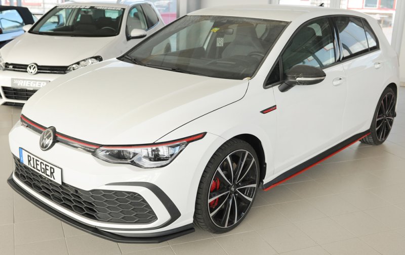 Rieger Spoilerschwert nur für GTI / GTD / GTE VW Golf 8 GTD 08.20- - 59609