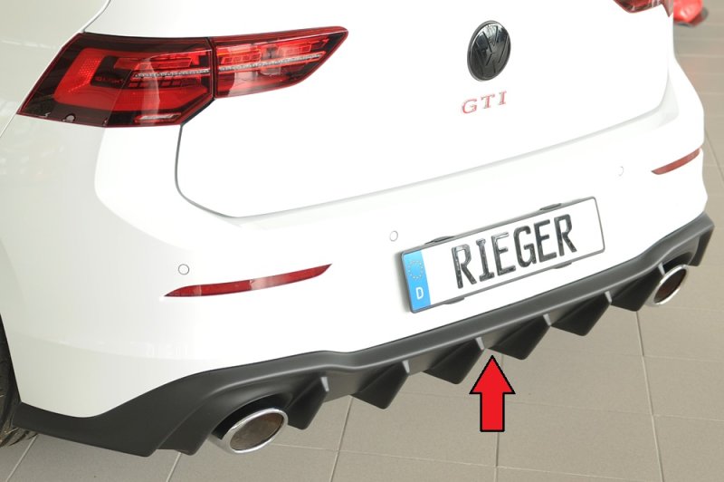 Rieger Heckeinsatz VW Golf 8 GTI Clubsport 10.20- - 59612