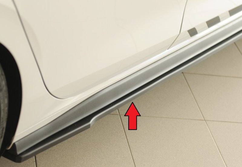 Rieger Seitenschwelleransatz VW Golf 8 GTD 08.20- - 59614