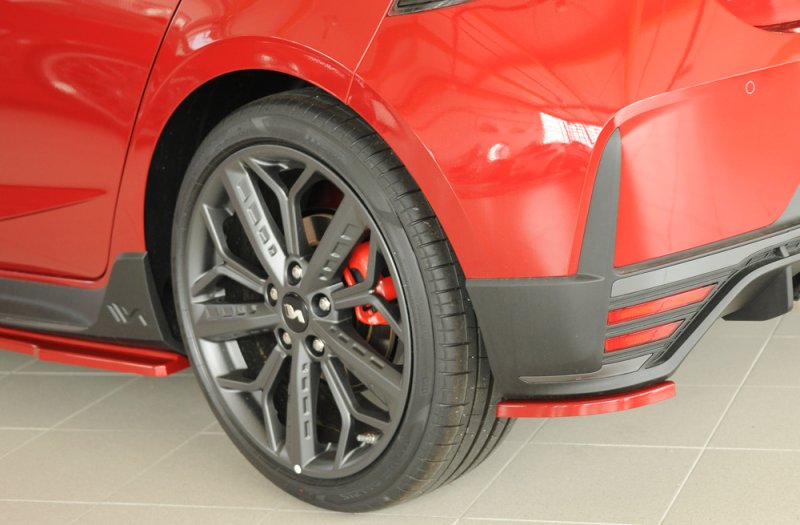 Rieger Heckschürzenansatz seitlich links Hyundai i20 N (BC3) 04.21- - 76103