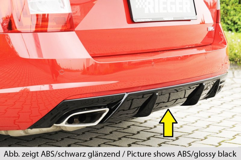 Rieger Heckeinsatz Skoda Octavia RS (5E) 02.17- (ab Facelift) - 79015