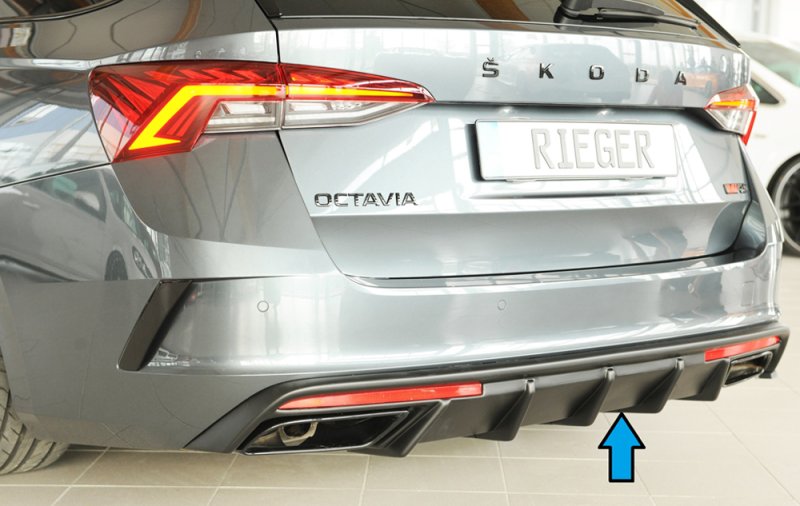Rieger Heckeinsatz (für Fzg. mit AHK) Skoda Octavia RS (NX) 07.20- - 79037