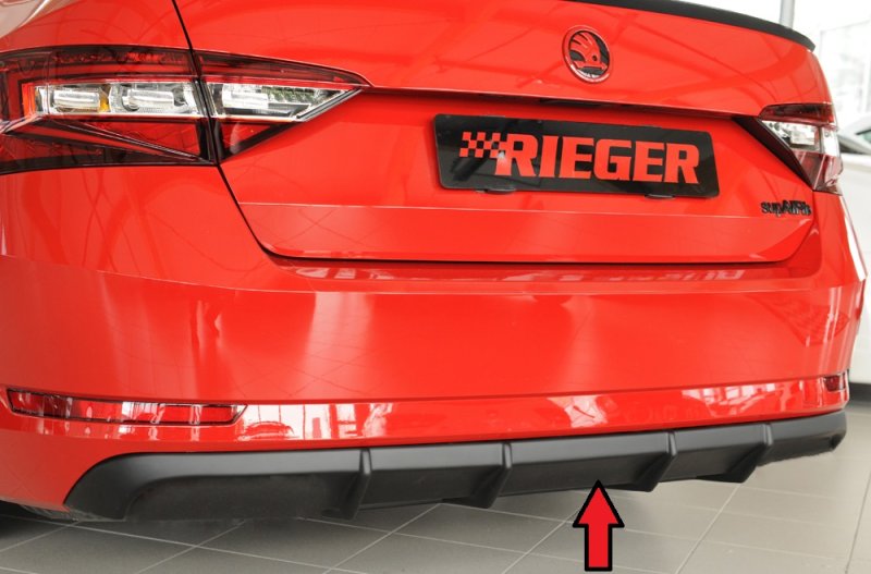 Rieger Heckeinsatz Skoda Superb III (3T/3V) 03.15-10.18 (bis Facelift 1) - 79045