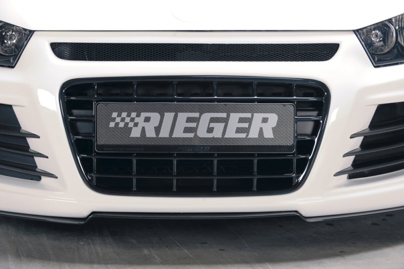 Rieger Grill schwarz glänzend schwarz glänzend VW Scirocco 3 (13) 08.08-04.14 (bis Facelift) - 88006