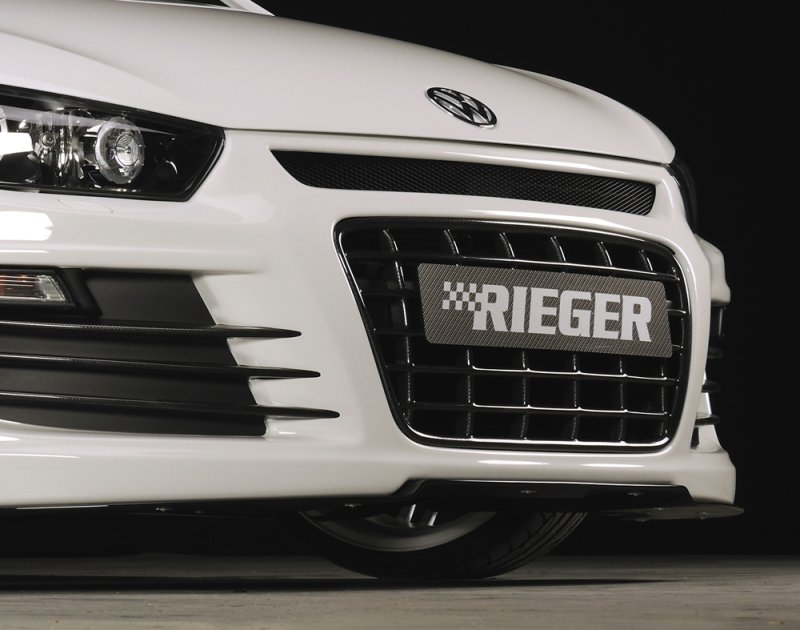 Rieger Grill schwarz glänzend schwarz glänzend VW Scirocco 3 (13) 08.08-04.14 (bis Facelift) - 88006