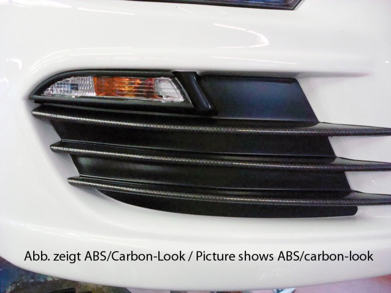 Rieger Lufteinlaßblenden (Aufpreis) schwarz glänzend VW Scirocco 3 (13) 08.08-04.14 (bis Facelift) - 88010