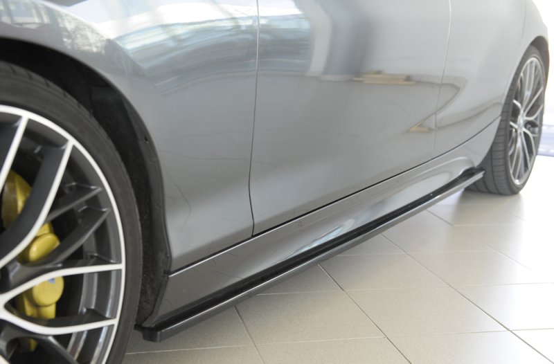 Rieger Seitenschwelleransatz schwarz glänzend BMW 1er F20 (1K4) 05.2015- (ab Facelift) LCI - 88052