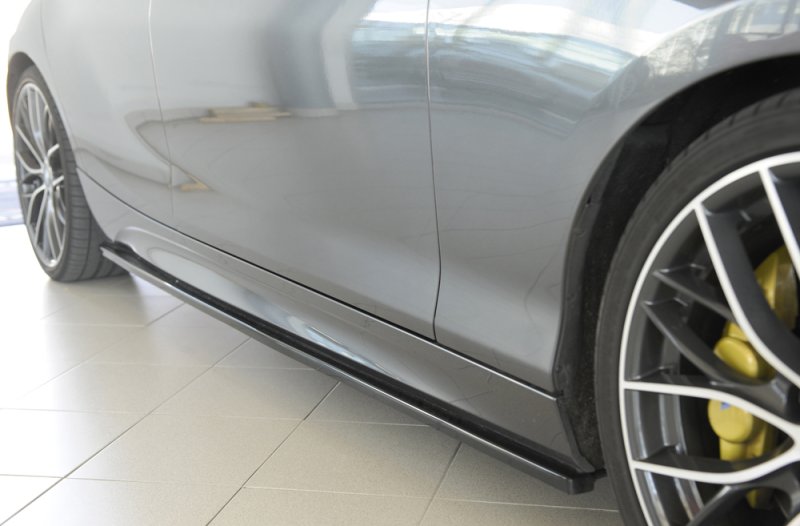 Rieger Seitenschwelleransatz schwarz glänzend BMW 1er F20 (1K4) 05.2015- (ab Facelift) LCI - 88053