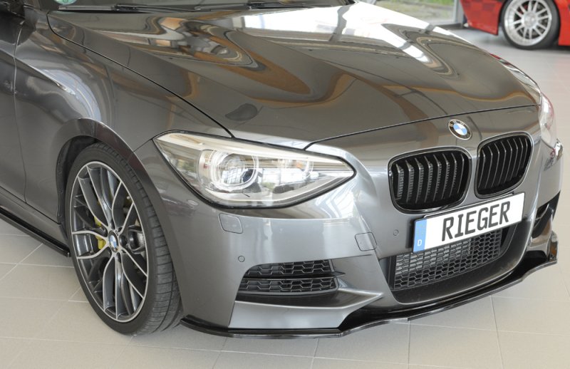 Rieger Spoilerschwert schwarz glänzend BMW 1er F20 (1K4) 09.11-03.2015 (bis Facelift) - 88081