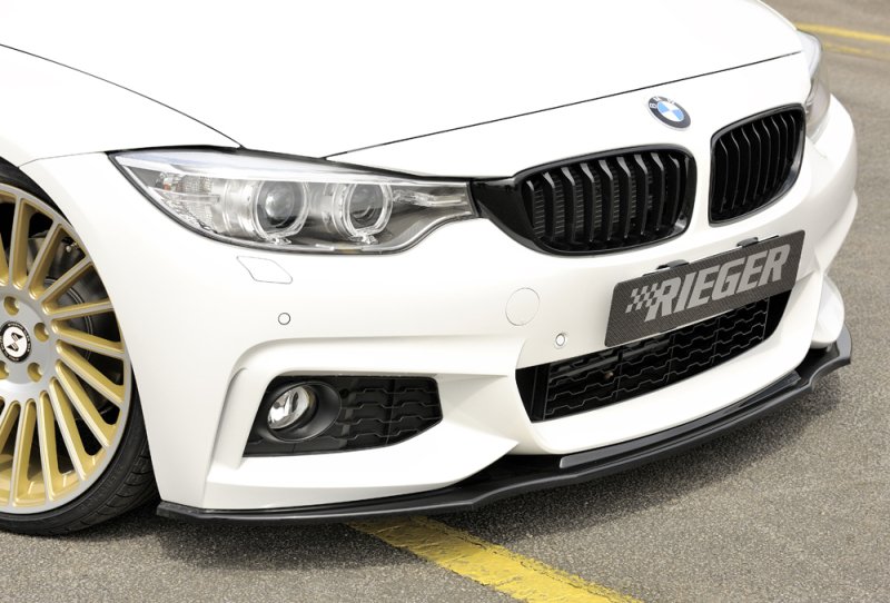 Rieger Spoilerschwert schwarz glänzend BMW 4er F32 (3C) 07.15- (ab Facelift) LCI - 88086