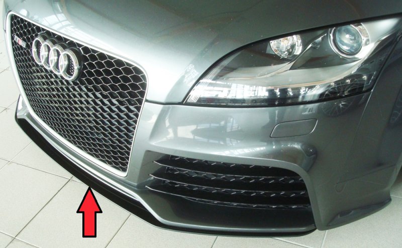Rieger Spoilerschwert schwarz glänzend Audi TT RS (8J) 09.09- - 88097