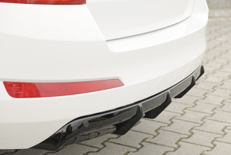 Rieger Heckeinsatz schwarz glänzend Skoda Octavia (5E) 02.13-01.17 (bis Facelift) - 88111