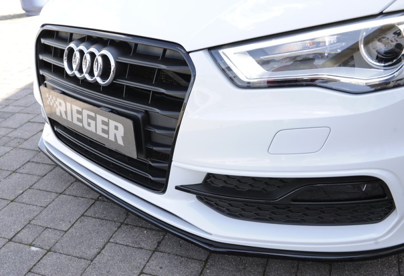 Rieger Spoilerschwert schwarz glänzend Audi A3 (8V) 07.12-08.16 (bis Facelift) - 88115