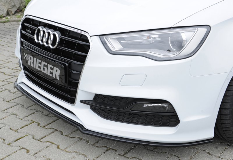 Rieger Spoilerschwert schwarz glänzend Audi A3 (8V) 07.12-08.16 (bis Facelift) - 88116