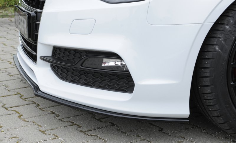 Rieger Spoilerschwert schwarz glänzend Audi A3 (8V) 07.12-08.16 (bis Facelift) - 88116