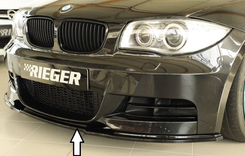 Rieger Spoilerschwert schwarz glänzend BMW 1er E82, E88 (182 / 1C) 10.07- - 88124
