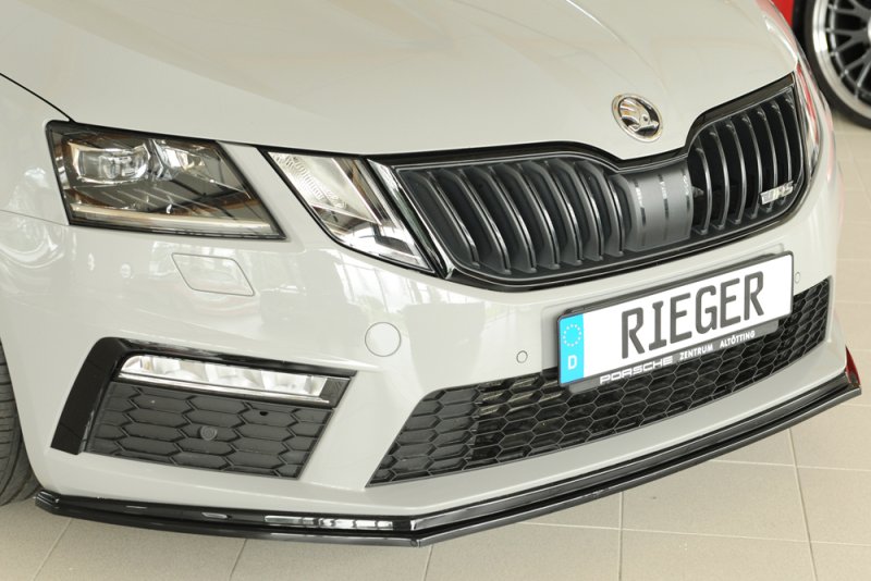 Rieger Spoilerschwert schwarz glänzend Skoda Octavia RS (5E) 02.17- (ab Facelift) - 88140