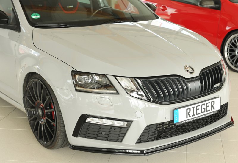 Rieger Spoilerschwert schwarz glänzend Skoda Octavia RS (5E) 02.17- (ab Facelift) - 88140