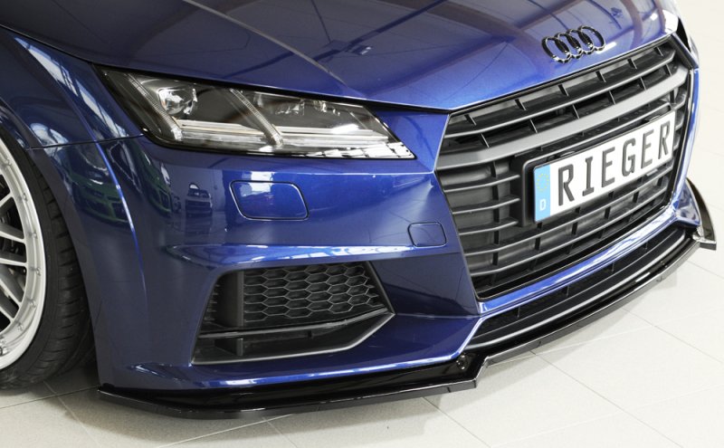 Rieger Spoilerschwert schwarz glänzend Audi TT (8J-FV/8S) 07.14-08.18 (bis Facelift) - 88155