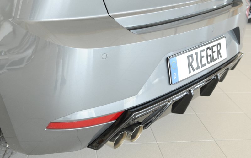 Rieger Heckeinsatz schwarz glänzend Seat Ibiza (KJ) 01.17- - 88168