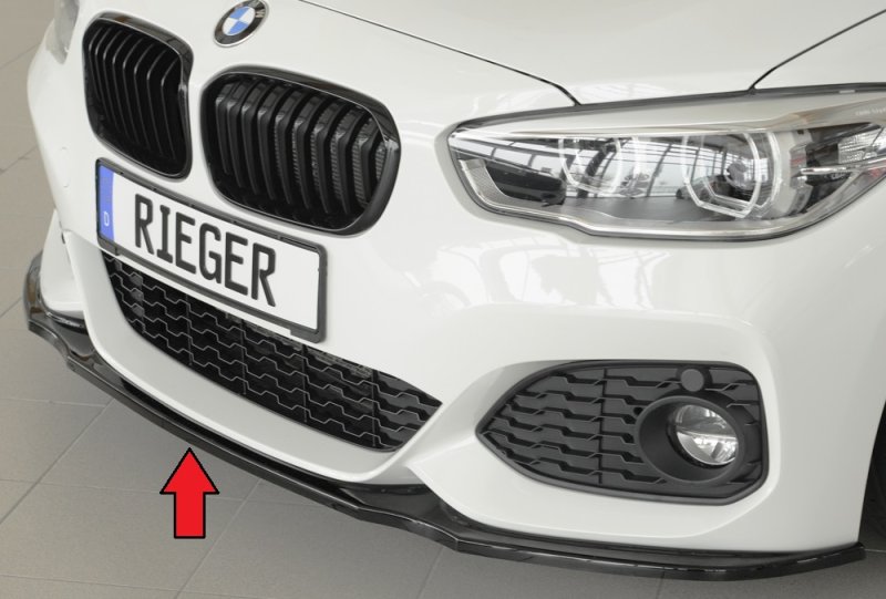 Rieger Spoilerschwert schwarz glänzend BMW 1er F20 (1K4) 05.2015- (ab Facelift) LCI - 88170