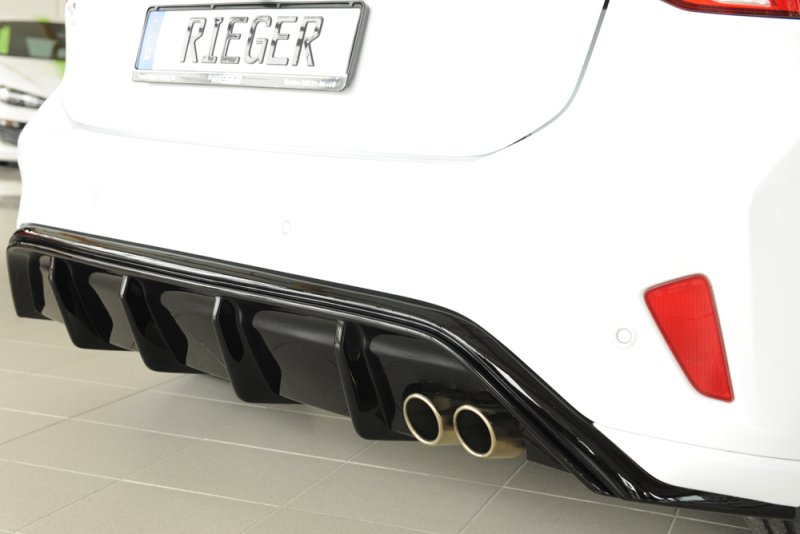 Rieger Heckeinsatz schwarz glänzend Ford Focus 4 (DEH) 09.18- - 88193