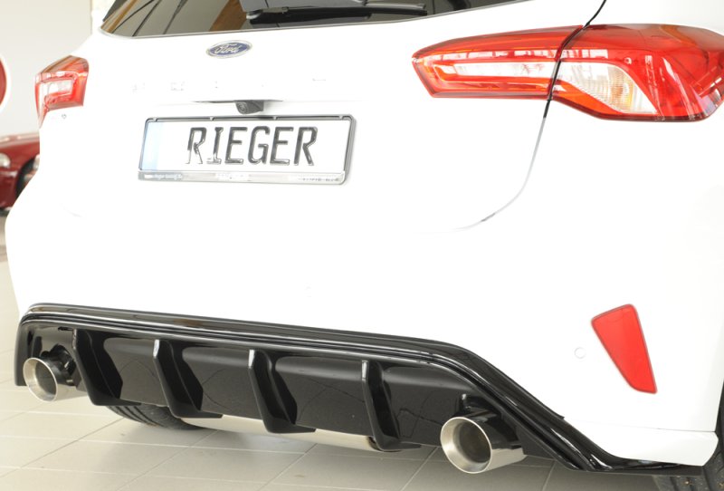 Rieger Heckeinsatz schwarz glänzend Ford Focus 4 (DEH) 09.18- - 88194