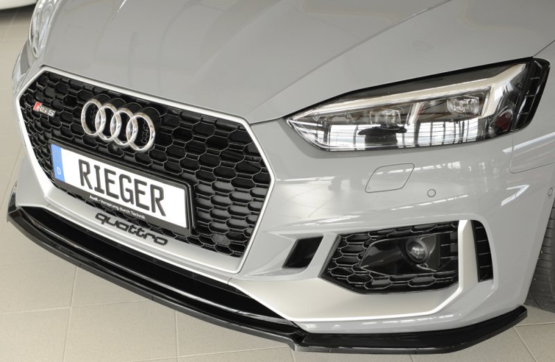 Rieger Spoilerschwert schwarz glänzend Audi RS5 (B9/F5) 03.17-02.20 (bis Facelift) - 88202