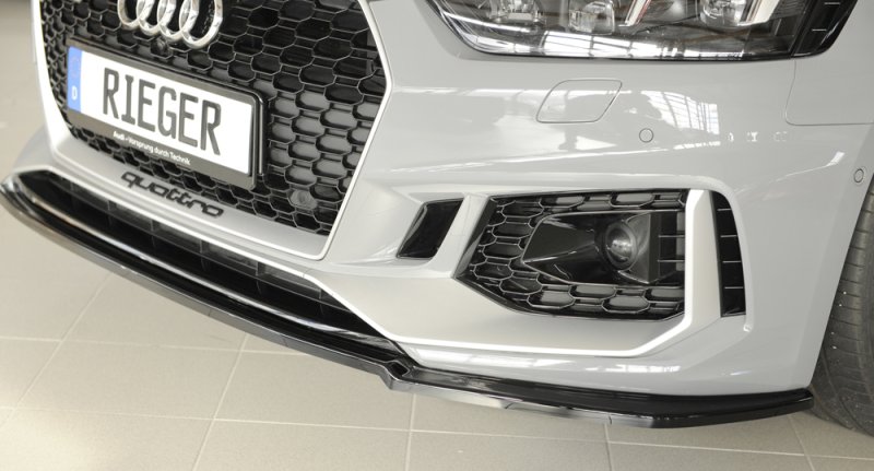 Rieger Spoilerschwert schwarz glänzend Audi RS5 (B9/F5) 03.17-02.20 (bis Facelift) - 88202