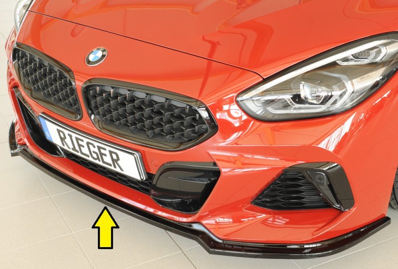 Rieger Spoilerschwert schwarz glänzend BMW Z4 (G4Z/G29) 03.19- - 88204
