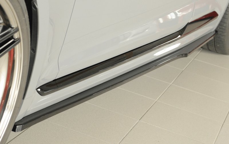 Rieger Seitenschwelleransatz schwarz glänzend Audi RS5 (B9/F5) 03.17-02.20 (bis Facelift) - 88207
