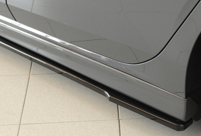 Rieger Seitenschwelleransatz schwarz glänzend VW Golf 7 02.17- (ab Facelift) - 88211