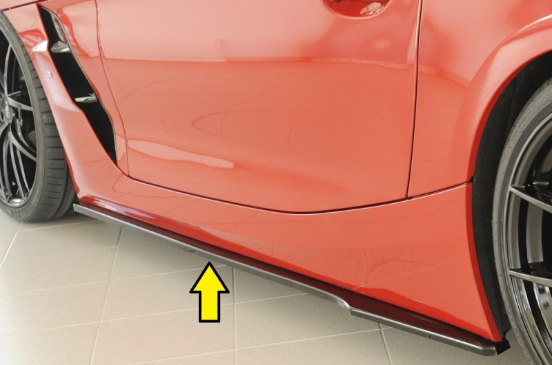 Rieger Seitenschwelleransatz schwarz glänzend BMW Z4 (G4Z/G29) 03.19- - 88213