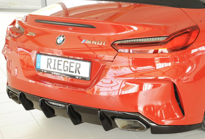 Rieger Heckeinsatz schwarz glänzend BMW Z4 (G4Z/G29) 03.19- - 88215