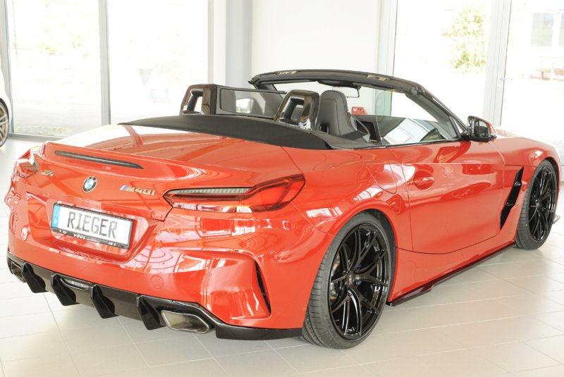 Rieger Heckeinsatz schwarz glänzend BMW Z4 (G4Z/G29) 03.19- - 88215
