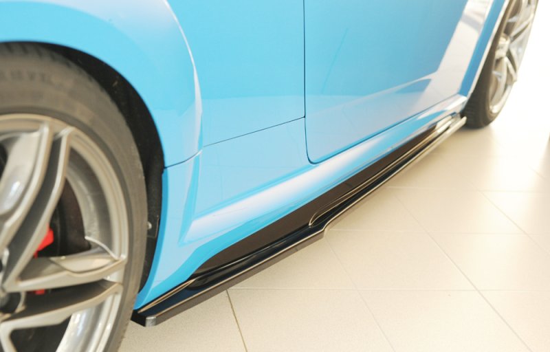 Rieger Seitenschwelleransatz (ca. 19mm) schwarz glänzend Audi TT (8J-FV/8S) 09.18- (ab Facelift) - 88235