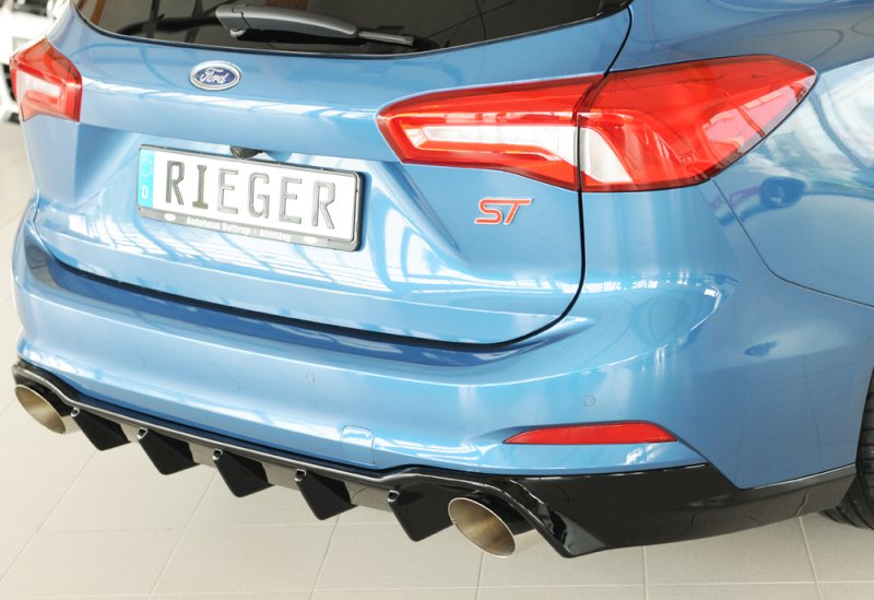 Rieger Heckeinsatz schwarz glänzend Ford Focus 4 (DEH) 09.18- - 88238