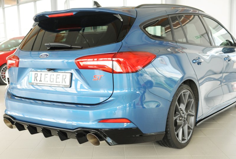 Rieger Heckeinsatz schwarz glänzend Ford Focus 4 (DEH) 09.18- - 88238