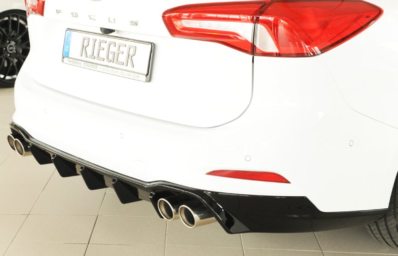 Rieger Heckeinsatz schwarz glänzend Ford Focus 4 (DEH) 09.18- - 88239